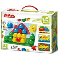 Мозаика для самых маленьких Десятое королевство Baby Toys, 31 эл., 5 цв. 2521
