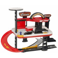 Гараж HTI Teamsterz двухуровневый, с машинкой, 1415943