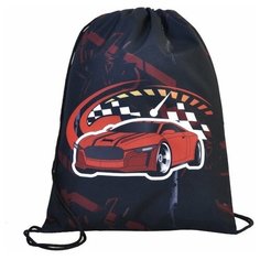 Мешок-рюкзак для обуви Belmil Speed Car, с вент. сеткой, 35х43 см