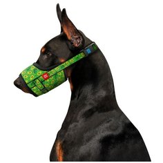 Намордник waudog nylon, рисунок авокадо (размер №1, обхват 14-20 см) новинка!