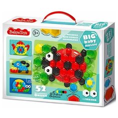 Мозаика для самых маленьких Десятое королевство Baby Toys, 52 эл., 5 цв. 2517