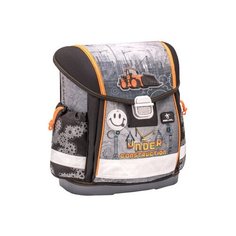 Ранец Belmil Classy Excavator Grey, эрго-спинка, 36х32х19 см