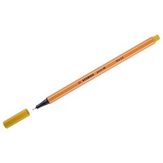 STABILO Ручка капиллярная Stabilo Point 88, 0.4 мм, 88/44, желтый 44 цвет чернил