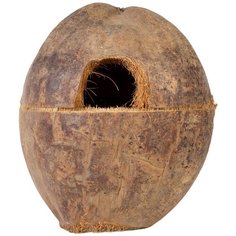 Укрытие для рептилий, кокосовый домик LUCKY REPTILE "COCO BOX", 20.5x17x17см (Германия)