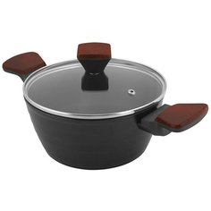 Кастрюля Polaris Albero-24C, 4 л, черный
