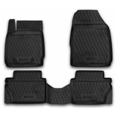 Коврики в салон Element FORD Fiesta 2008-2011, 4 шт. (полиуретан), s000.18