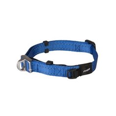 Rogz ошейник серия utility с системой безопасности, размер m (24-39 см), ширина 1,6 см, синий (safety collar) hbs16b, 0,040 кг (2 шт)