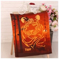 Полотенце рогожка Сафари рис.2 (в пакете) 45х60см, хлопок 100%, 170г/м2 7102351 Domo Vita