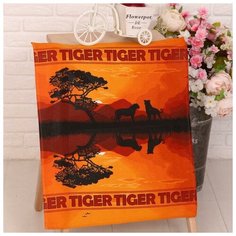 Полотенце рогожка Сафари рис.1 (в пакете) 45х60см, хлопок 100%, 170г/м2 7102350 Domo Vita