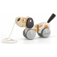 Каталка на веревке Viga Щенок, в коробке 44043