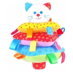 Игрушка ШуМякиши Пирамидка Котик 321