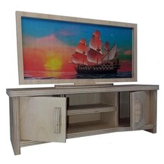 Кукольная тумба с ТВ AltairToys, 29 см МК-014