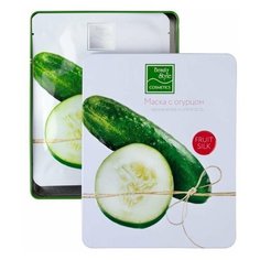Beauty Style Маска с огурцом "Увлажнение и упругость" Fruit Silk 30мл х 1шт