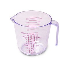 Стакан мерный 600мл пластиковый (Ø11.5*11см) Kamille