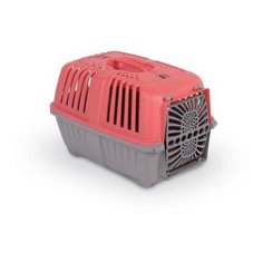 Переноска для собак и кошек "Pratico" с пластиковой дверцей, 48х31,5х33 см MPS