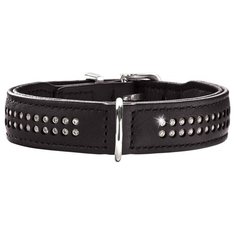 Ошейник HUNTER Diamond Elk Petit 30, обхват шеи 23-27 см черный