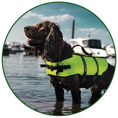 Жилет для собак плавательный DOG BUOYANCY AID 30см желтый Nobby