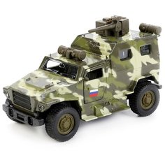 Модель машины Технопарк Бронеавтомобиль ВПК 3927 Волк, армейская, инерционная SВ-17-60-В(GN)-WВ