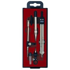 KOH-I-NOOR Готовальня 06903 6 предметов (06903B0000TE) черный/серебристый