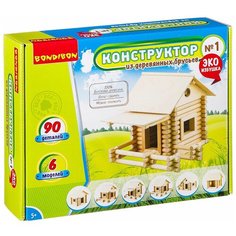 Конструктор из деревянных брусьев №1 Bondibon