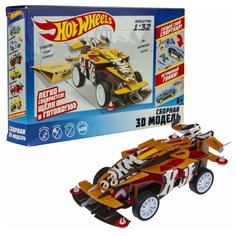 Сборная модель Hot Wheels Winning Formula, 1 автомобиль, 2 инерц. двигателя, 1/32 T16975