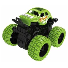 Машинка Funky Toys Die-cast, инерционный механизм, рессоры, зеленая, 1:46 61075