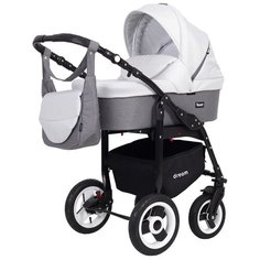 Коляска DREAM (3-в-1) (BartPlast) 01 графит-серый Teddy