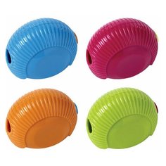 Точилка ручная пластиковая Юнландия "Дом Улитки" (1 отверстие, с контейнером) цветная, 12шт. (228470)