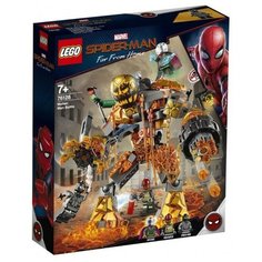 Конструктор LEGO Marvel Super Heroes 76128 Spiderman Бой с Расплавленным Человеком