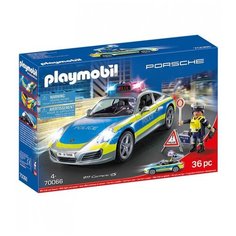 Конструктор Plymobil Porsche 911 Carrera 4S Полиция 70066 Playmobil