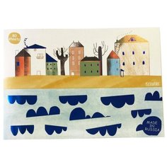 Альбом для рисования Кройтер Город 29.7 х 21 см (A4), 100 г/м², 80 л.