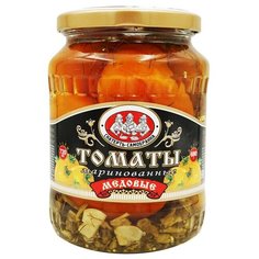 Томаты маринованные медовые Скатерть-самобранка, 680 г, 720 мл