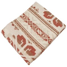 Плед ARLONI Этника, 140 х 200 см, бежевый