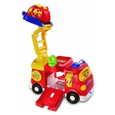 Интерактивная развивающая игрушка VTech Большая пожарная машина, красный
