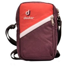 Сумка кросс-боди deuter, текстиль, aubergine/coral