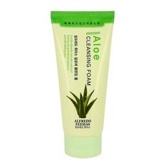 Alfredo Feemas пенка для умывания с экстрактом алоэ вера Aloe Cleansing Foam, 180 мл
