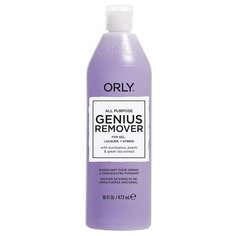 Orly Жидкость для снятия лака, гель-лака и искусственных покрытий Genius All Purpose Remover 473 мл