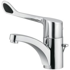 Смеситель для раковины (умывальника) KLUDI Logo Neo 37287 0575 серебристый