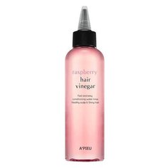 APIEU ополаскиватель Raspberry Hair Vinegar для блеска волос с уксусом, 200 мл