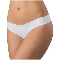 Le Cabaret Трусы Стринги с низкой посадкой, размер XL, белый