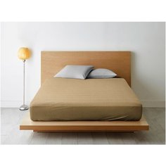 Простыня Ночь Нежна Каракум (комп.) 7757-9 Бязь 120гр. Евро 220х200 полоса новая