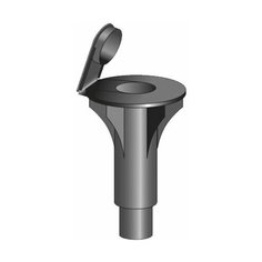 Гнездо для установки сушилки в бетон, 50мм, "Barabantia" черный270246 Brabantia