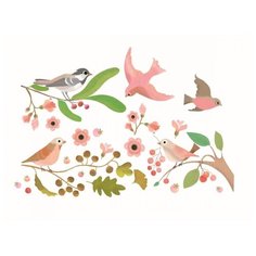 Наклейки на окна Djeco "Птицы" (DD05052)