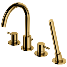 Смеситель с душевой лейкой встраиваемый Omnires Y Y1232 золотой