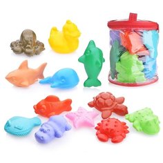 Игрушки для ванной Форма в сумочке (Малышки) (С-137-Ф)