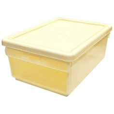 Ящик для хранения с боковой дверцей 15л слоновая кость (1 шт.) Bran Q