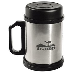 Термокружка Tramp TRC-007, 0.4 л стальной/черный