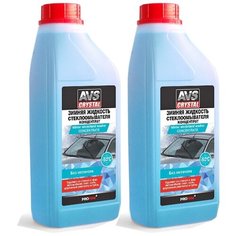 Жидкость стеклоомывателя концентрат -50 (незамерзайка) AVS - AVK-400 1л - 2 шт A07396S