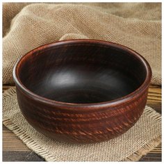 Тарелка гладкая 1л 1733272 Красная глина