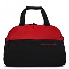 Сумка фитнес Antan 2-168 сатин красн/черн 00-00005966